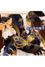 1/3 Delusion Genshin Impact Fontaine Navia Outfit and Glasses Cosplay Costume